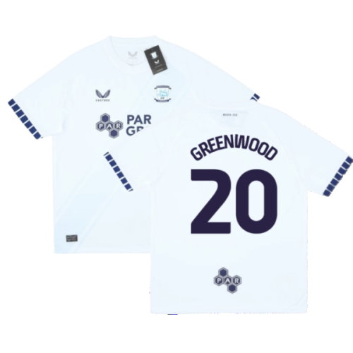 2024-2025 Preston North End Home Shirt (Greenwood 20)