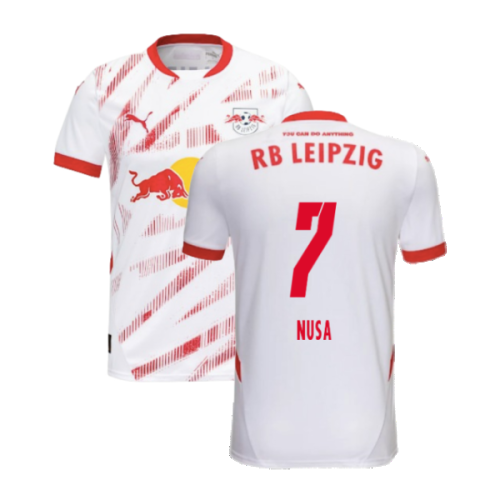 2024-2025 Red Bull Leipzig Home Shirt (Kids) (Nusa 7)