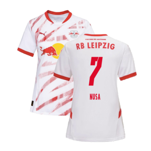 2024-2025 Red Bull Leipzig Home Shirt (Womens) (Nusa 7)