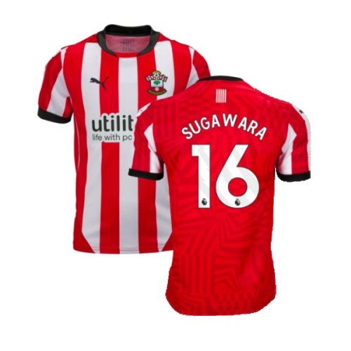 2024-2025 Southampton Home Shirt (Kids) (Sugawara 16)