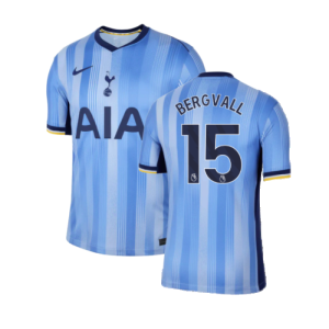 2024-2025 Tottenham Hotspur Away Shirt (Kids) (Bergvall 15) 2024-2025 Tottenham Hotspur Away Shirt (Kids) (Bergvall 15)