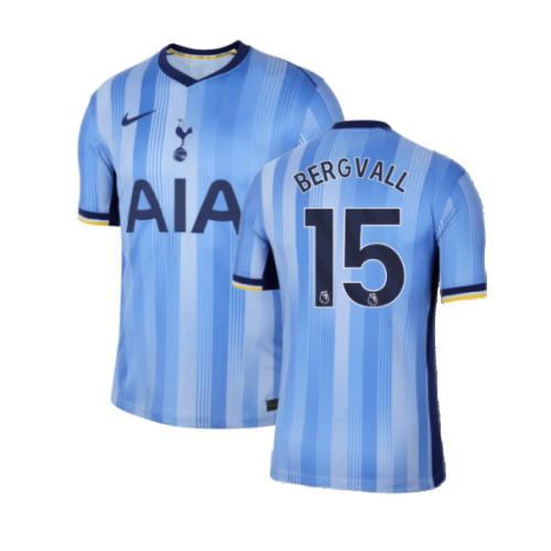 2024-2025 Tottenham Hotspur Away Shirt (Kids) (Bergvall 15)