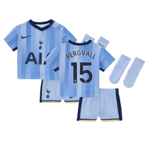 2024-2025 Tottenham Hotspur Away Baby Kit (Bergvall 15)