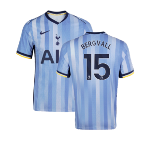 2024-2025 Tottenham Hotspur Authentic Away Shirt (Bergvall 15) 2024-2025 Tottenham Hotspur Authentic Away Shirt (Bergvall 15)