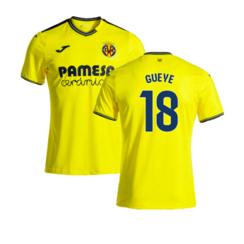 2024-2025 Villarreal Home Shirt (Gueye 18)