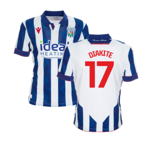 2024-2025 West Brom WBA Home Shirt (Diakite 17)