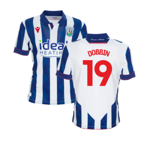 2024-2025 West Brom WBA Home Shirt (Dobbin 19)