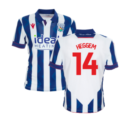 2024-2025 West Brom WBA Home Shirt (Heggem 14)