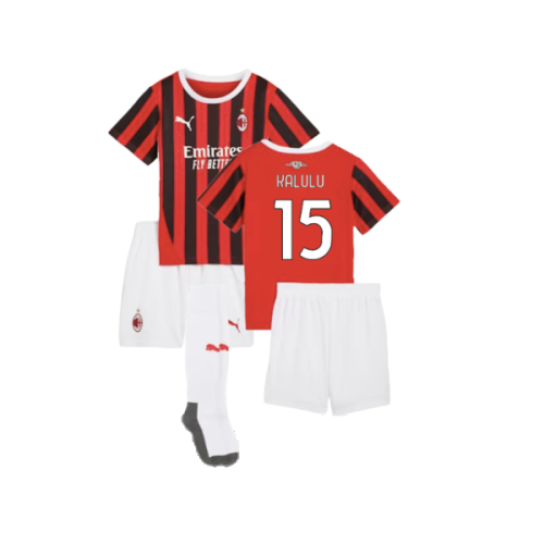 2024-2025 AC Milan Home Mini Kit (Kalulu 15)