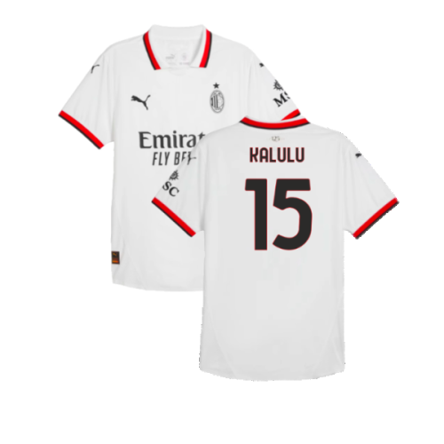 2024-2025 AC Milan Away Authentic Shirt (Kalulu 15)