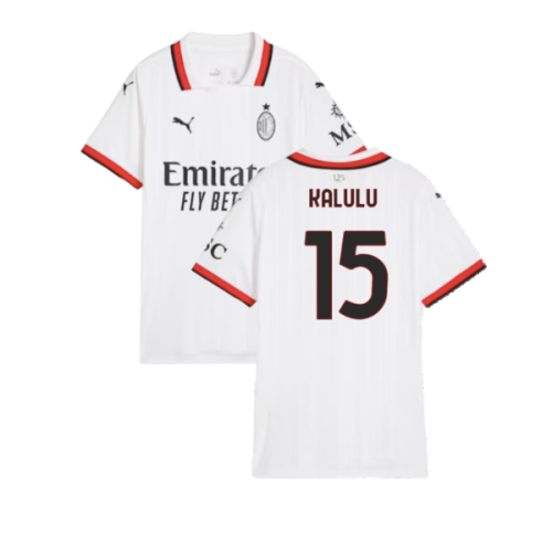 2024-2025 AC Milan Away Shirt (Womens) (Kalulu 15)