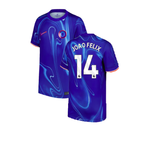 2024-2025 Chelsea Home Shirt (Kids) (Joao Felix 14)