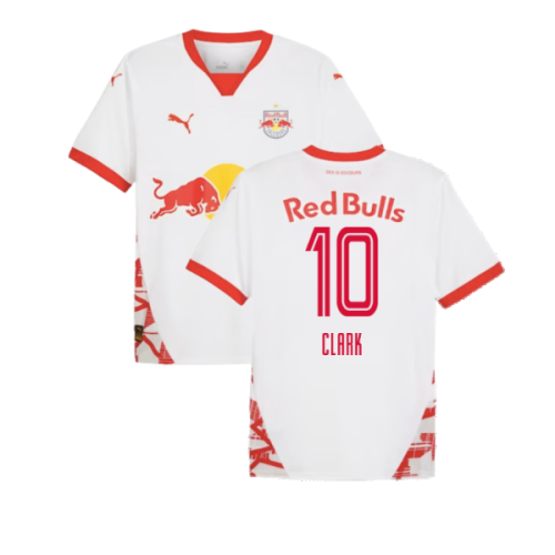 2024-2025 Red Bull Salzburg Home Shirt (Clark 10)