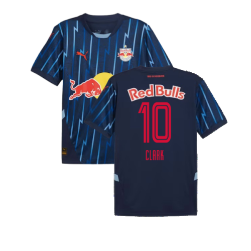 2024-2025 Red Bull Salzburg Away Shirt (Clark 10)