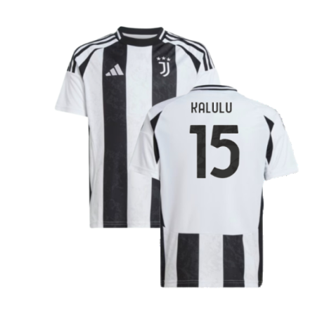 2024-2025 Juventus Home Shirt (Kids) (Kalulu 15)