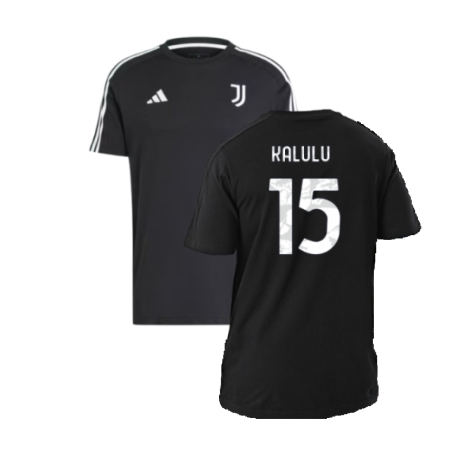 2024-2025 Juventus DNA Tee (Black) (Kalulu 15)