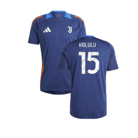 2024-2025 Juventus Training Jersey (Navy) (Kalulu 15)