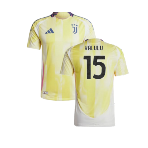 2024-2025 Juventus Authentic Away Shirt (Kalulu 15)