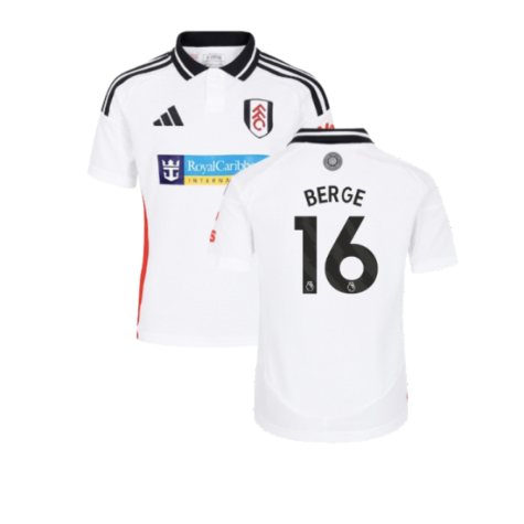 2024-2025 Fulham Home Shirt (Kids) (Berge 16)