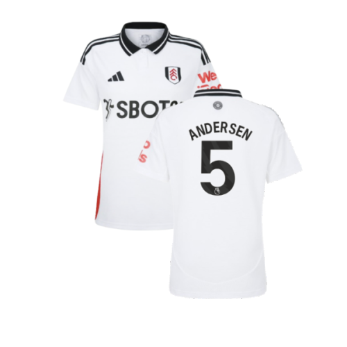 2024-2025 Fulham Home Shirt (Womens) (Andersen 5)