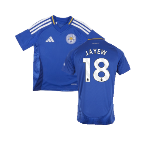 2024-2025 Leicester City Home Shirt (Kids) (J.Ayew 18)