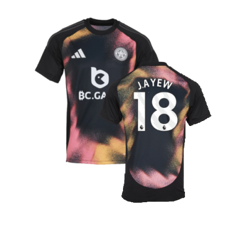 2024-2025 Leicester City Away Shirt (J.Ayew 18)