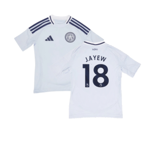 2024-2025 Leicester City Third Shirt - Kids (J.Ayew 18)