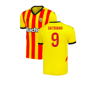 2024-2025 Racing Lens Home Shirt (Kids) (Satriano 9) 2024-2025 Racing Lens Home Shirt (Kids) (Satriano 9)