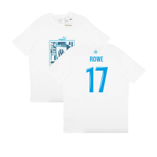 2024-2025 Marseille ftblCulture Tee (White) (Rowe 17)