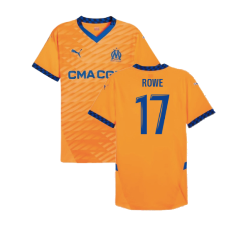 2024-2025 Marseille Third Authentic Shirt (Rowe 17)