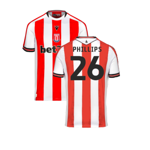 2024-2025 Stoke City Home Shirt (Phillips 26)