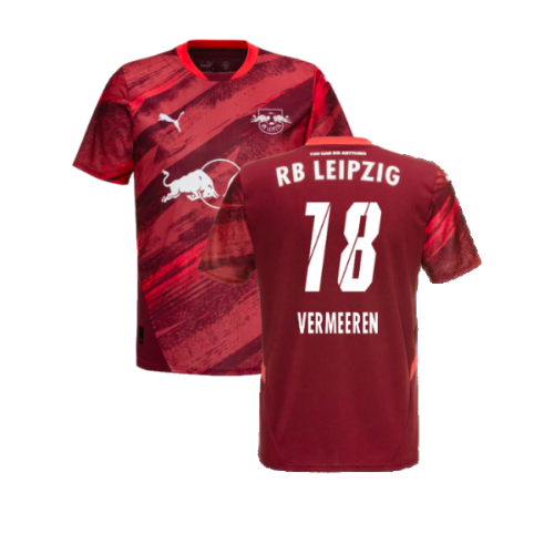 2024-2025 Red Bull Leipzig Away Shirt (Vermeeren 18)