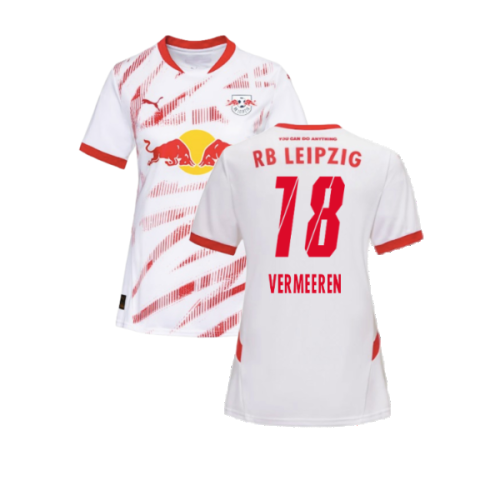 2024-2025 Red Bull Leipzig Home Shirt (Womens) (Vermeeren 18)