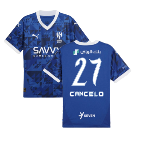 2024-2025 Al Hilal Home Shirt (Cancelo 27)