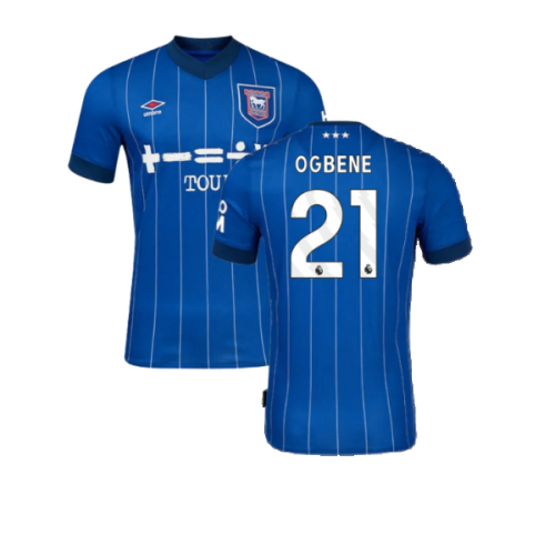 2024-2025 Ipswich Town Home Shirt (Ogbene 21)