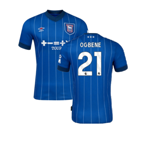 2024-2025 Ipswich Home Shirt (Kids) (Ogbene 21)