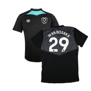 2024-2025 West Ham Training Jersey (Black) - Kids (Wan Bissaka 29)