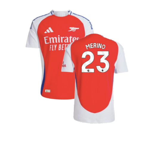 2024-2025 Arsenal Authentic Home Shirt (Merino 23)