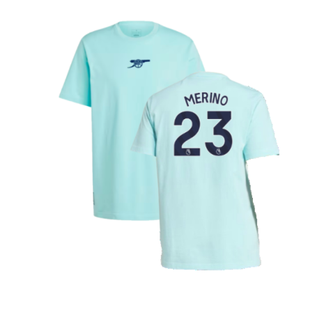 2024-2025 Arsenal Seasonal Tee (Clear Aqua) (Merino 23)