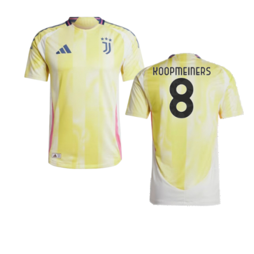 2024-2025 Juventus Authentic Away Shirt (Koopmeiners 8)