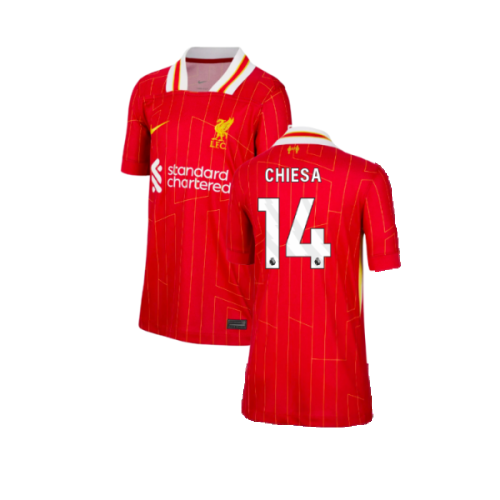 2024-2025 Liverpool Home Shirt (Kids) (Chiesa 14)