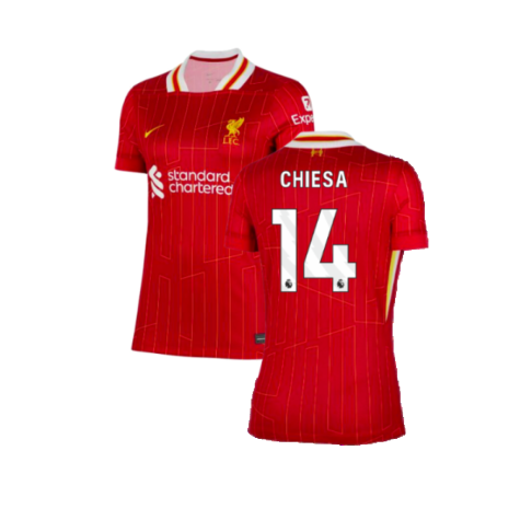 2024-2025 Liverpool Home Shirt (Womens) (Chiesa 14)