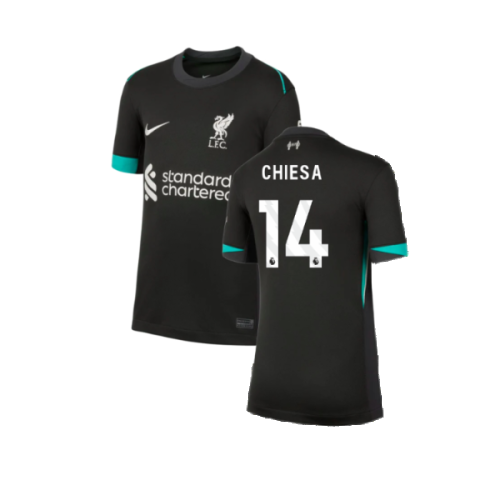 2024-2025 Liverpool Away Shirt (Kids) (Chiesa 14)