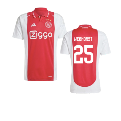 2024-2025 Ajax Home Shirt (Weghorst 25)