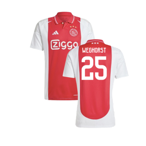 2024-2025 Ajax Home Shirt (Weghorst 25)