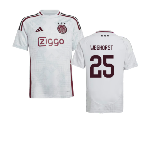 2024-2025 Ajax Third Shirt (Kids) (Weghorst 25)