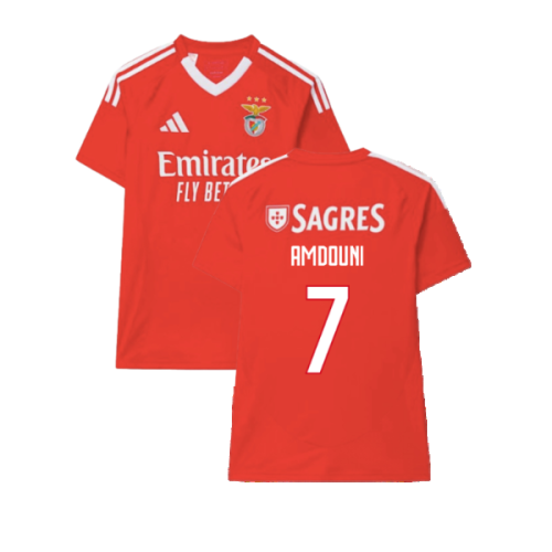 2024-2025 Benfica Home Shirt (Kids) (Amdouni 7)