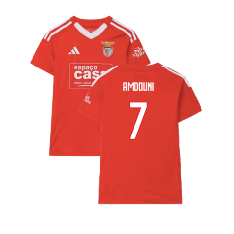 2024-2025 Benfica Home Shirt (Womens) (Amdouni 7)