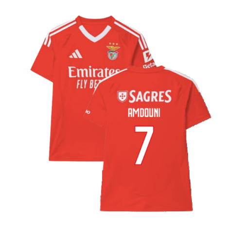 2024-2025 Benfica Home Shirt (Amdouni 7)