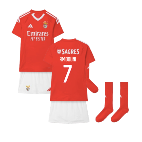 2024-2025 Benfica Home Youth Kit (Amdouni 7)